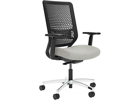 Genus High Back elastomer Office Chair with Aluminum Base