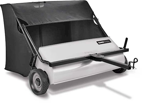 Ohio Steel Industries 42in 22 cu ft lawn sweeper w/spiral brush-grey Main Image