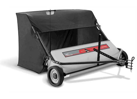 Ohio Steel Industries 50IN 26 CU FT LAWN SWEEPER W/SPIRAL BRUSH-GREY