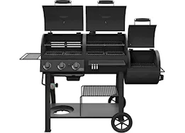 Oklahoma Joe's Canyon Combo DLX Charcoal and Gas Smoker and Grill|24203005