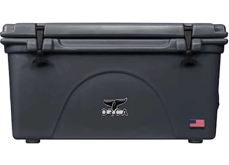 ORCA 75-Quart Hard Side Cooler – Charcoal