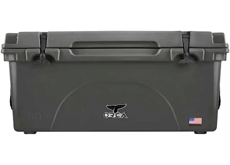 ORCA 80-Quart Hard Side Cooler – Charcoal