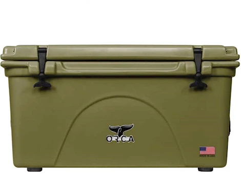 ORCA 75-Quart Hard Side Cooler – Green