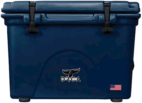 ORCA 58-Quart Hard Side Cooler – Navy