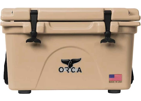 ORCA 26-Quart Hard Side Cooler – Tan