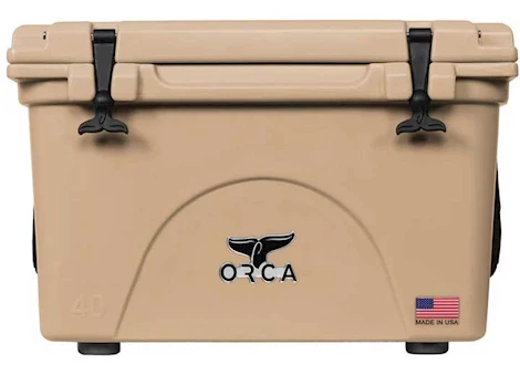 ORCA 40-Quart Hard Side Cooler – Tan