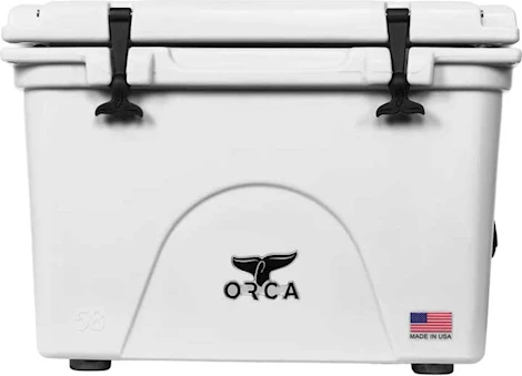 ORCA 58-Quart Hard Side Cooler – White