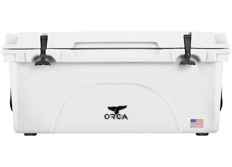 ORCA 80-Quart Hard Side Cooler – White
