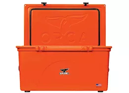 ORCA 140-Quart Hard Side Cooler – Blaze Orange