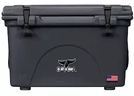 ORCA 40-Quart Hard Side Cooler – Charcoal