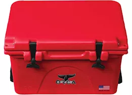 ORCA 26-Quart Hard Side Cooler – Red