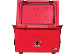 ORCA 40-Quart Hard Side Cooler – Red