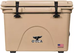 ORCA 58-Quart Hard Side Cooler – Tan