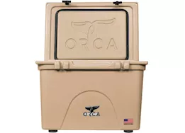 ORCA 58-Quart Hard Side Cooler – Tan