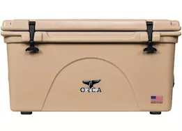 ORCA 75-Quart Hard Side Cooler – Tan