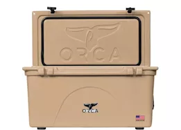 ORCA 75-Quart Hard Side Cooler – Tan