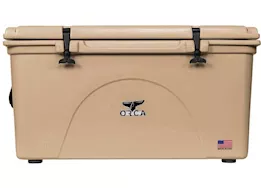 ORCA 140-Quart Hard Side Cooler – Tan