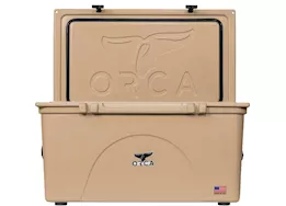 ORCA 140-Quart Hard Side Cooler – Tan