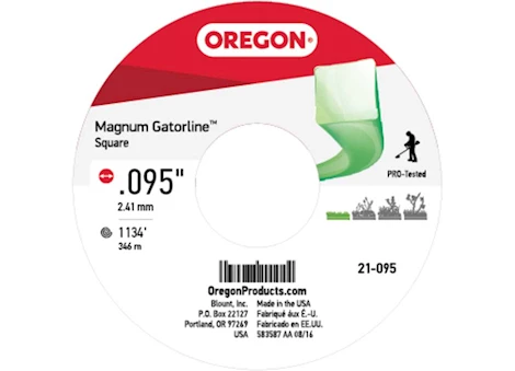 Oregon Tool GATORLINE, SQUARE .095 5LB BULK