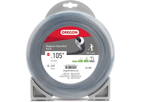 Oregon Tool GATORLINE, MAGNUM ROUND .105 CLAMSHELL