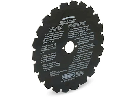 Oregon Tool EIA BRUSH BLADE 8IN 22 TEETH 25MM