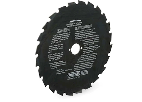 Oregon Tool MAXI BRUSH BLADE 9IN 24 TEETH 25MM