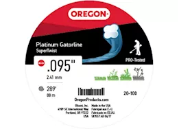 Oregon Tool Gatorline, platinum .095 clamshell