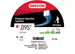 Oregon Tool Gatorline, platinum .095 1/2lb clamshell