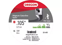 Oregon Tool Gatorline, magnum square .105 clamshell