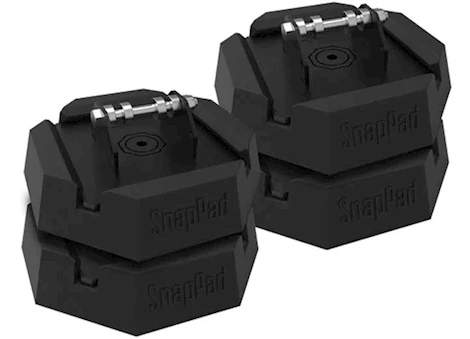 SnapPad SNAPJACK QD ADAPTOR KIT FOR PSX AND QUICK DROP SYSTEMS - 4 PACK