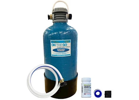 On The Go Portable Water Softener, LLC WATER SOFTENER, 16,000 GRAIN W/BRASS ADAPTERS