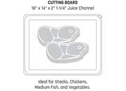 Pit Barrel Cooker End Grain Cutting Board - 18” x 14” x 2”