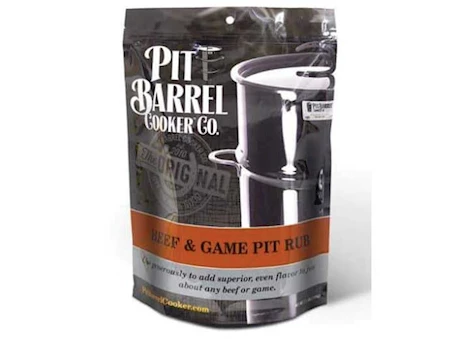 PIT BARREL COOKER BEEF & GAME PIT RUB - 2.5 LB. BAG