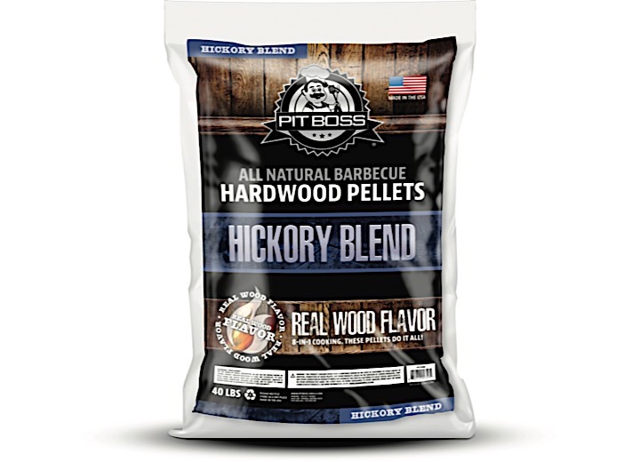 Pit Boss 40 lb. Hickory Blend All Natural Barbecue Hardwood Pellets Main Image
