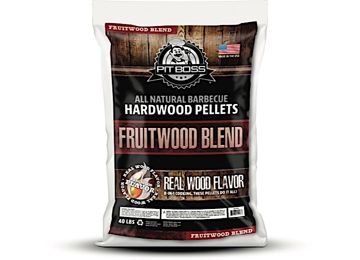 Pit Boss 40 lb. Fruitwood Blend All Natural Barbecue Hardwood Pellets Main Image