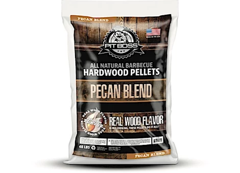 Pit Boss 40 lb. Pecan Blend All Natural Barbecue Hardwood Pellets
