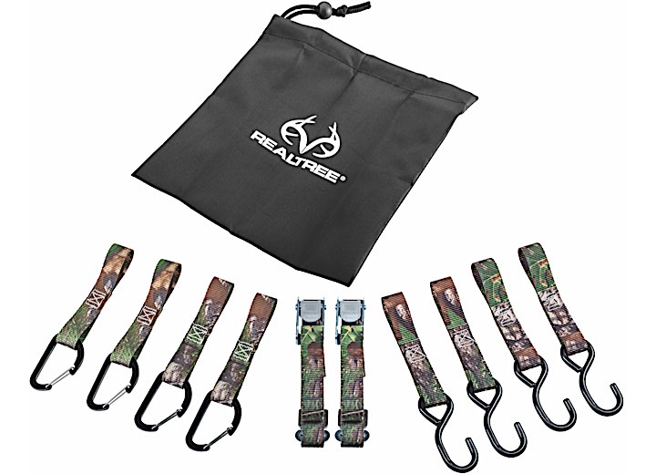 REALTREE TREE HANGING HARNESS WITH HOOKS (2 PACK)