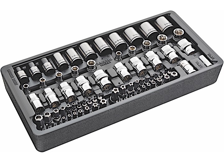 81 PIECE SOLUTIONS SOCKET AND BIT SET FOR SPECIALTY AND DAMAGED FASTENERS