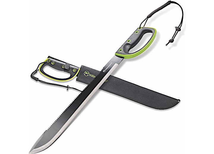 Powerbuilt/Cat/Kilimanjaro/Vaughn Kilimanjaro machete knife-bm24-black finish