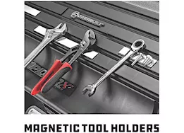 Powerbuilt/Cat/Kilimanjaro/Vaughn 26in rapid toolbox w/ magnet cover (grey)