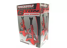 Powerbuilt/Cat/Kilimanjaro/Vaughn 2 piece 6-ton (12,000 pounds) jack stands