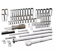 Powerbuilt/Cat Tools Ingersol rand 101 piece 1/4 and 3/8in drive sae/metric master mechanics tool set