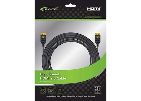Pace - 25ft hdmi cable Main Image