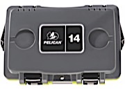 Pelican 14-Quart Personal Cooler - Dark Gray/Green