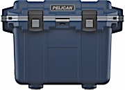 Pelican 30-Quart Elite Cooler - Pacific Blue/Gray