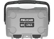Pelican 20-Quart Elite Cooler with Fold Down Carry Handle - Dark Gray/Green