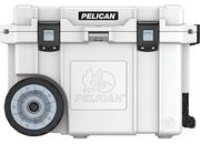 Pelican 45-Quart Elite Wheeled Cooler - White
