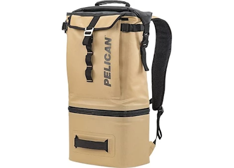 Pelican 19.4-Quart Dayventure Dual Compartment Backpack Cooler - Coyote Main Image