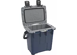 Pelican 20-Quart Elite Cooler with Fold Down Carry Handle - Pacific Blue/Gray
