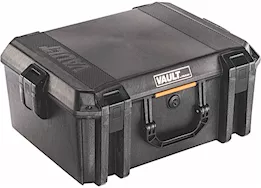 Pelican v550wd, vault equipment case w/padded dividers, wl/wd, blk